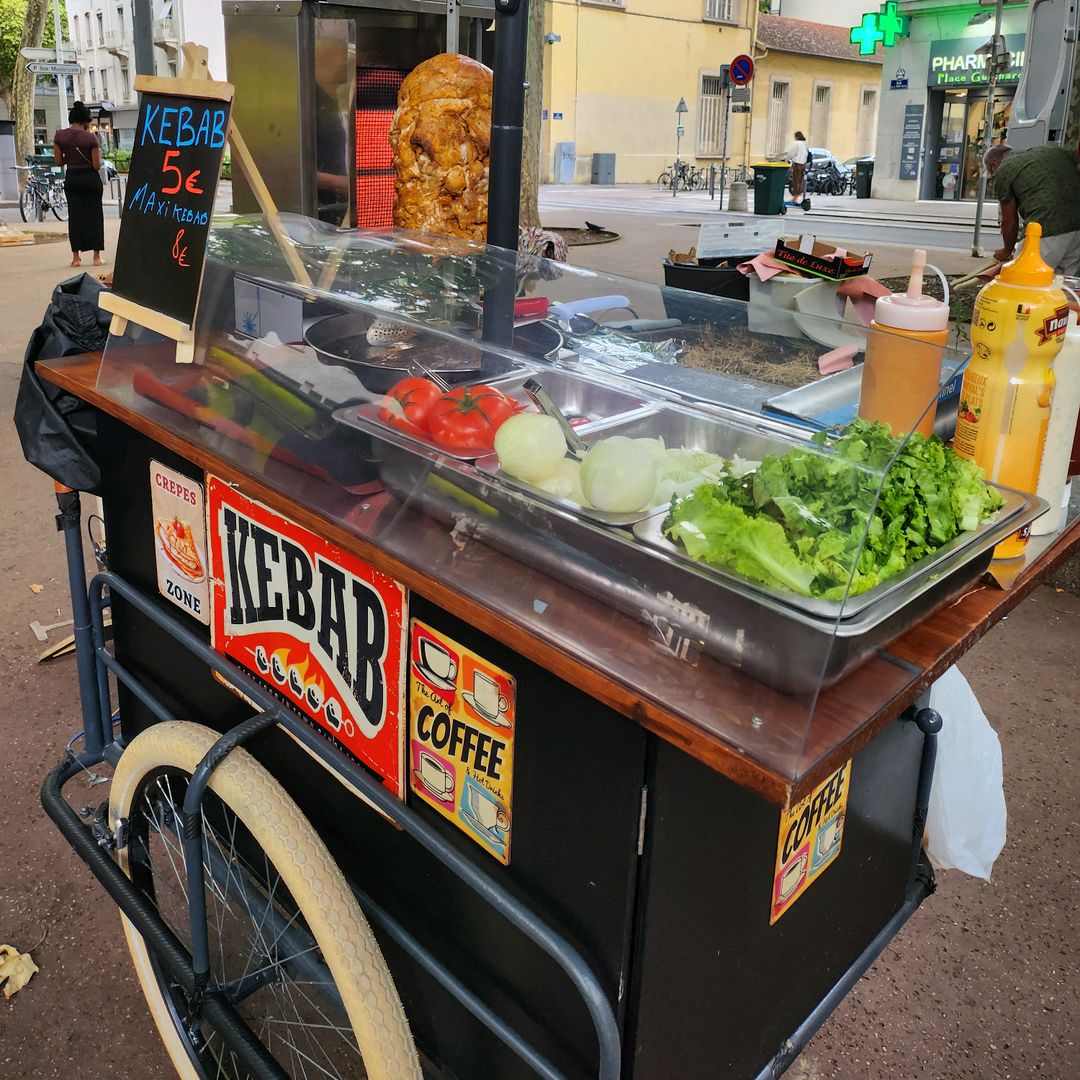 Snack à vélo Lyon